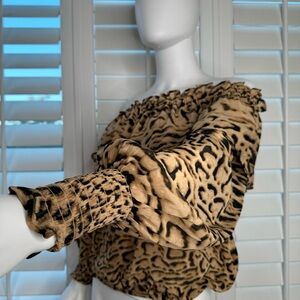 NWT EXPRESS Leopard Print Top